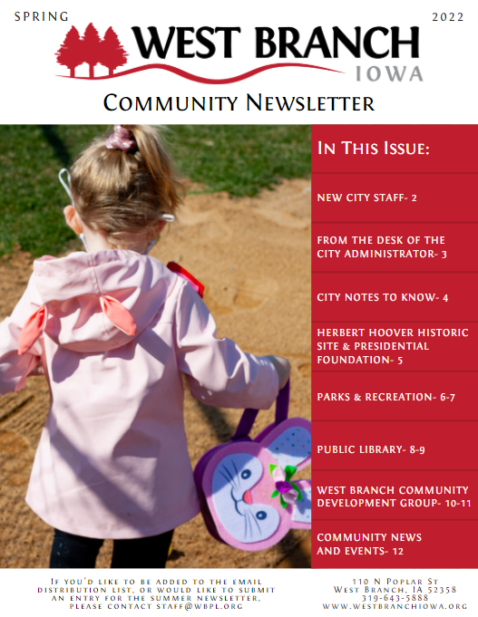 News West Branch, IA